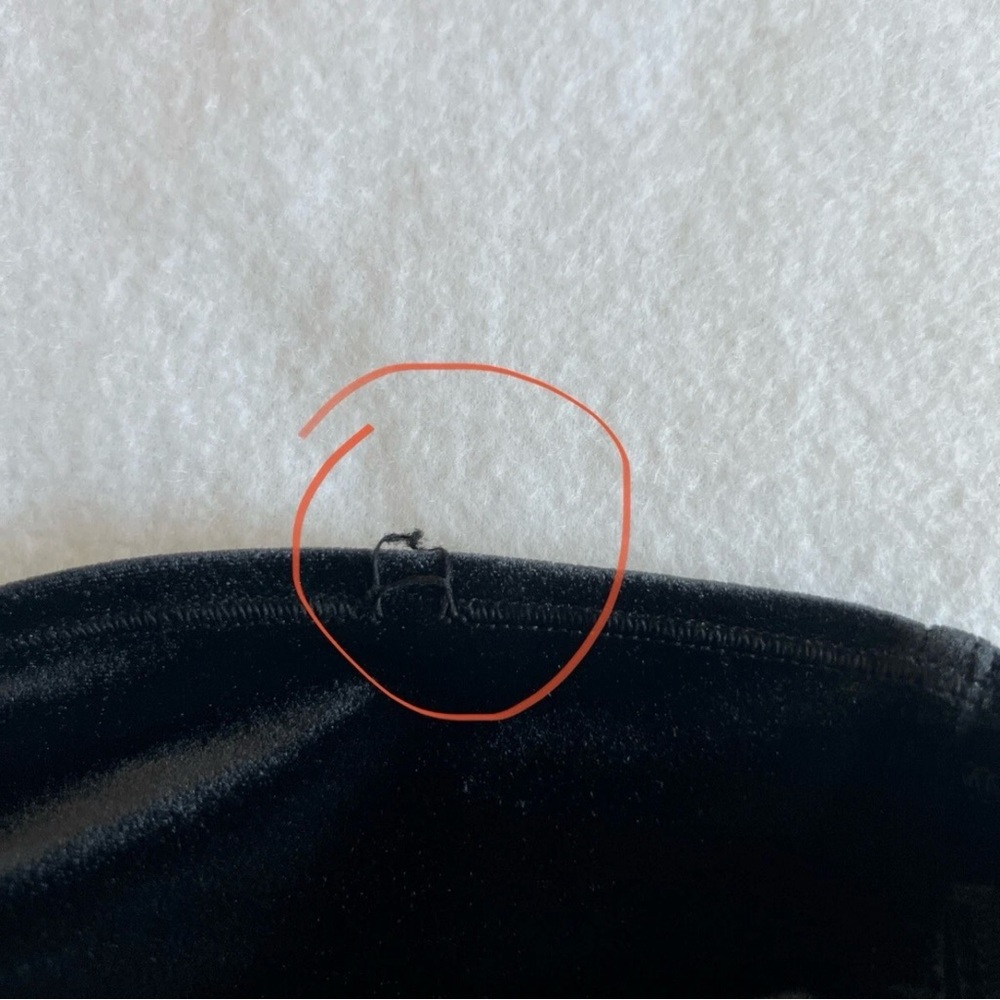 Lululemon Women’s High Waist Wunder Lounge Velvet Leggings Navy Size 4 - Picture 9 of 9